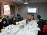 WSET class conducted in small group tuition at our Wanchai Centre